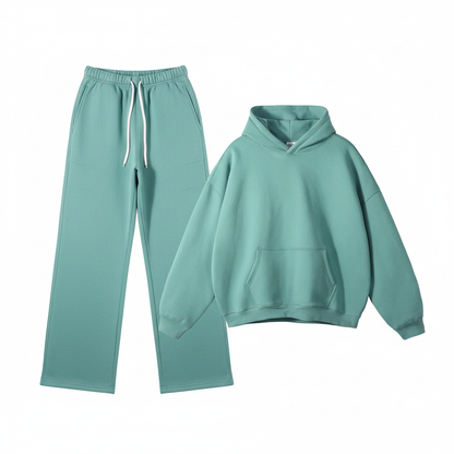 Soft Men's Fleece Hoodie & Loose Fit Sweatpants