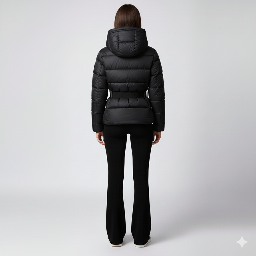 Averna | FrostLine Outerwear - Stylish Women’s Cotton Jacket with Waist Detail