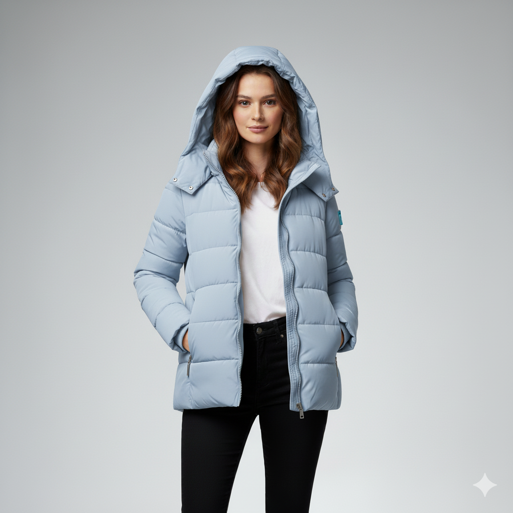 Aliyah | Puffer Parka - Hooded Quilted Winter Outerwear for Women