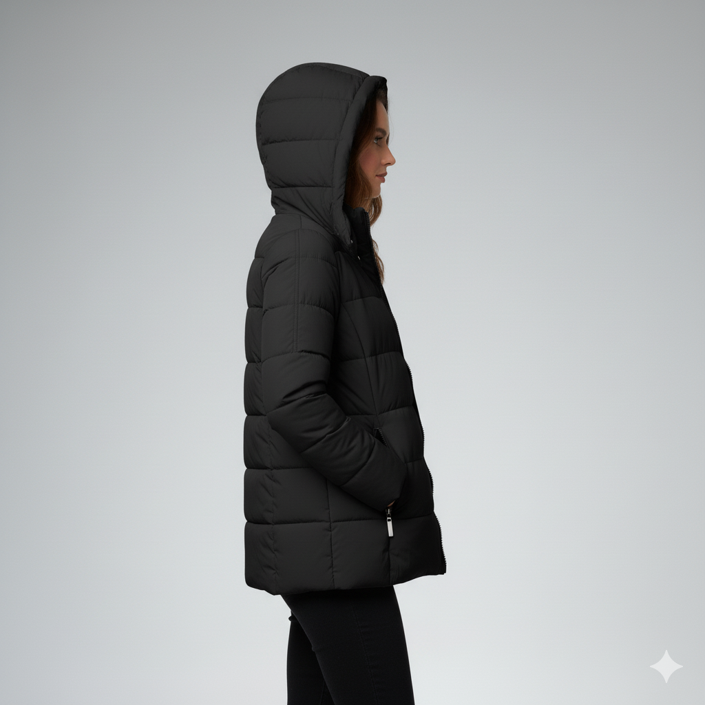 Aliyah | Puffer Parka - Hooded Quilted Winter Outerwear for Women