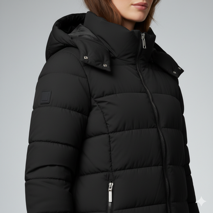 Aliyah | Puffer Parka - Hooded Quilted Winter Outerwear for Women