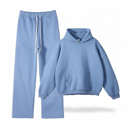 Soft Men's Fleece Hoodie & Loose Fit Sweatpants