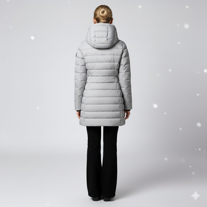 Laiza | Puffer Jacket - Hooded Full-Zip Winter Outerwear for Women