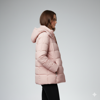 Aliyah | Puffer Parka - Hooded Quilted Winter Outerwear for Women