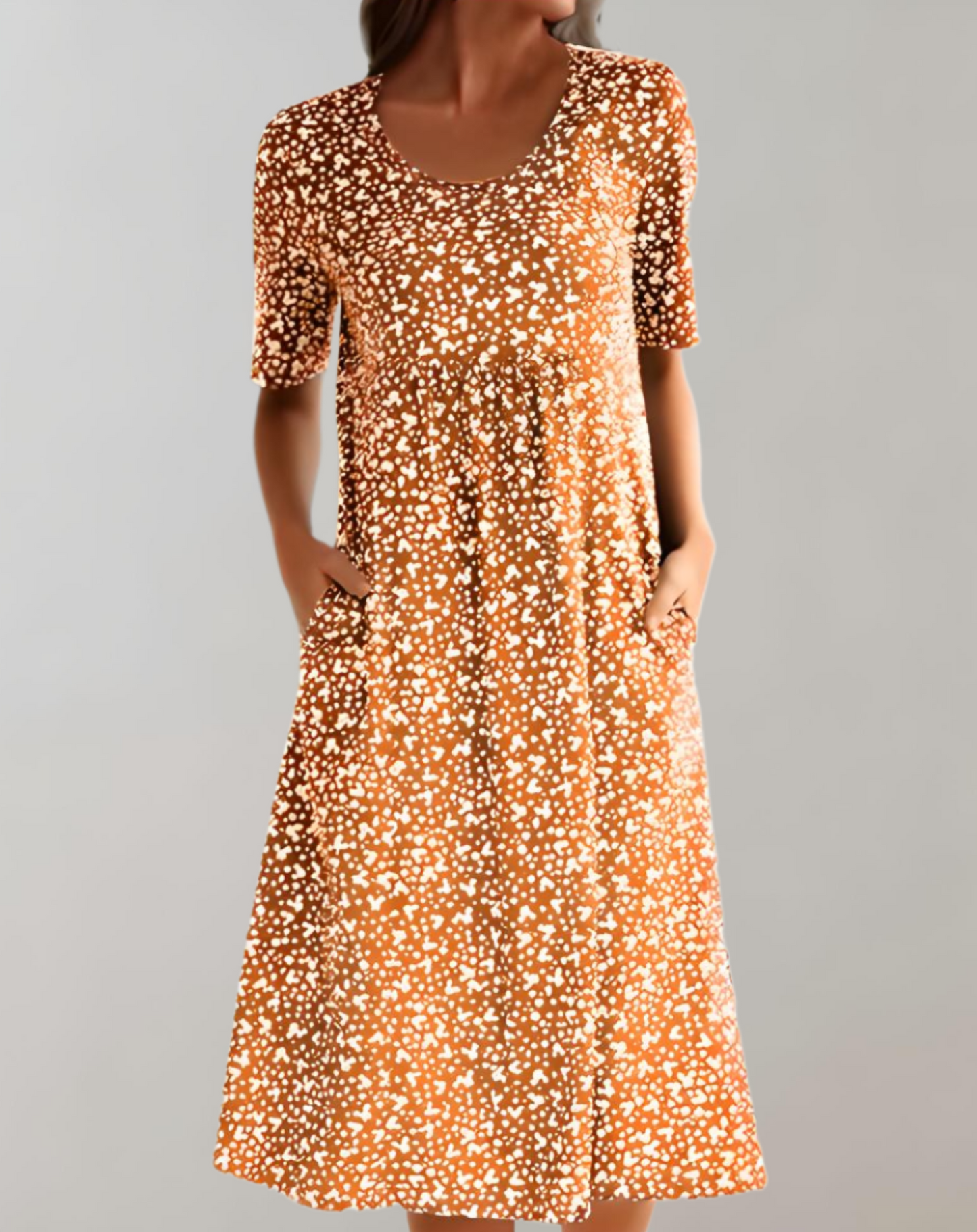 Solea – Summer V-Neck Casual Dress