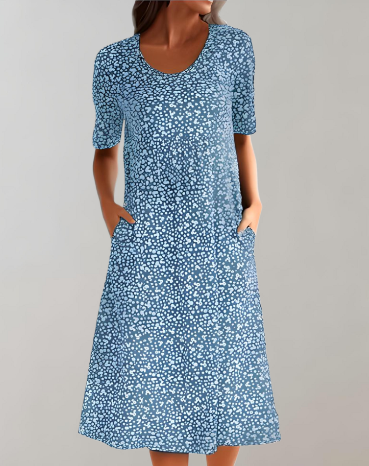 Solea – Summer V-Neck Casual Dress