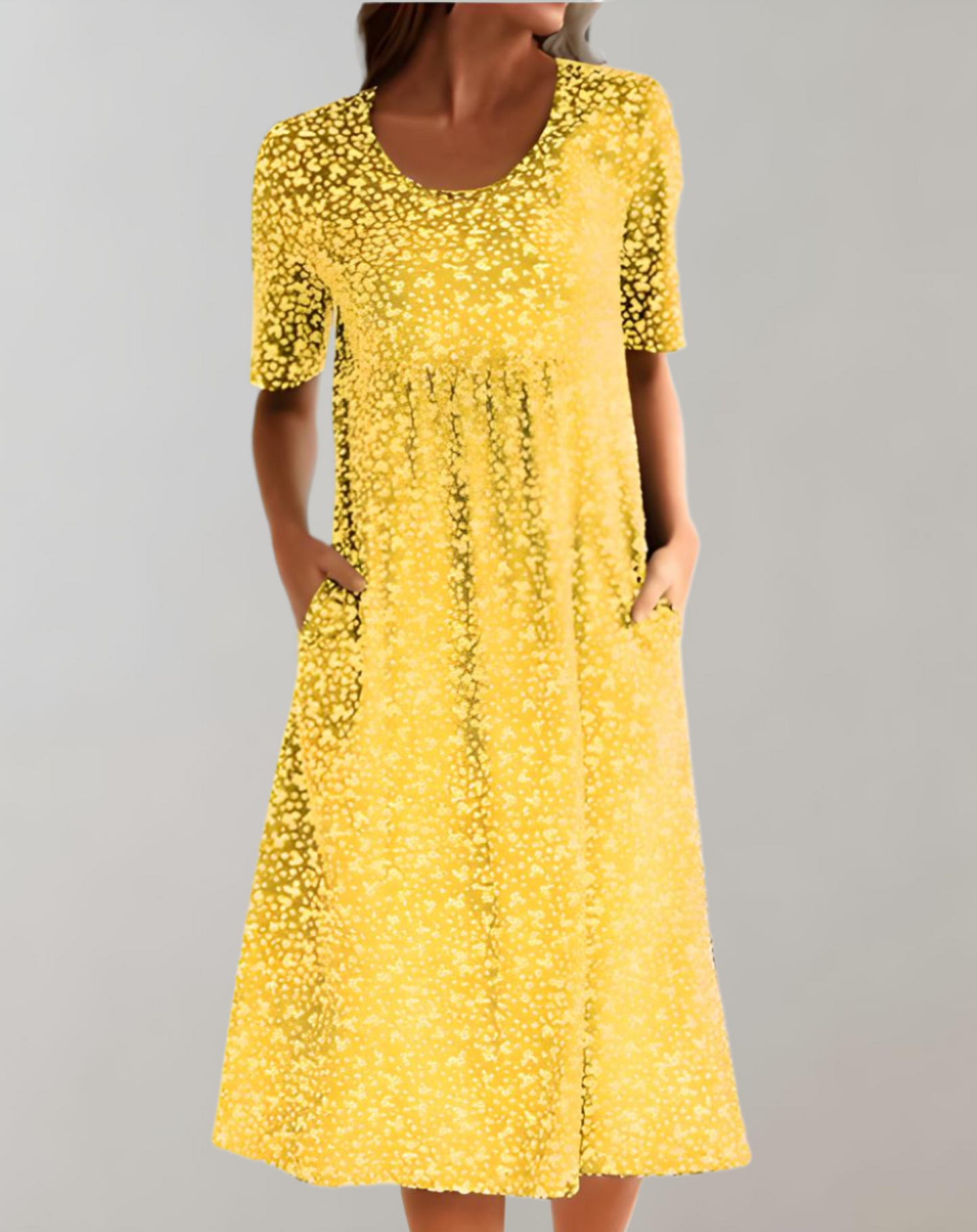 Solea – Summer V-Neck Casual Dress