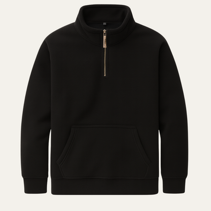 The Montrose Men's Casual Half Zip Sherpa Pullover