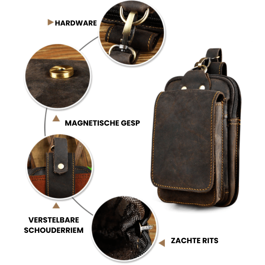 UrbanCarry | Compact Mini PU Leather Shoulder Bag for Everyday Use