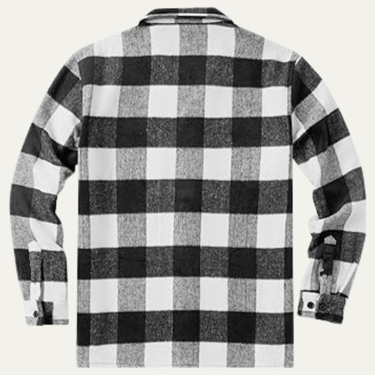 The Sorrento Men’s Trendy Flannel Plaid Fleece Jacket  with Pockets
