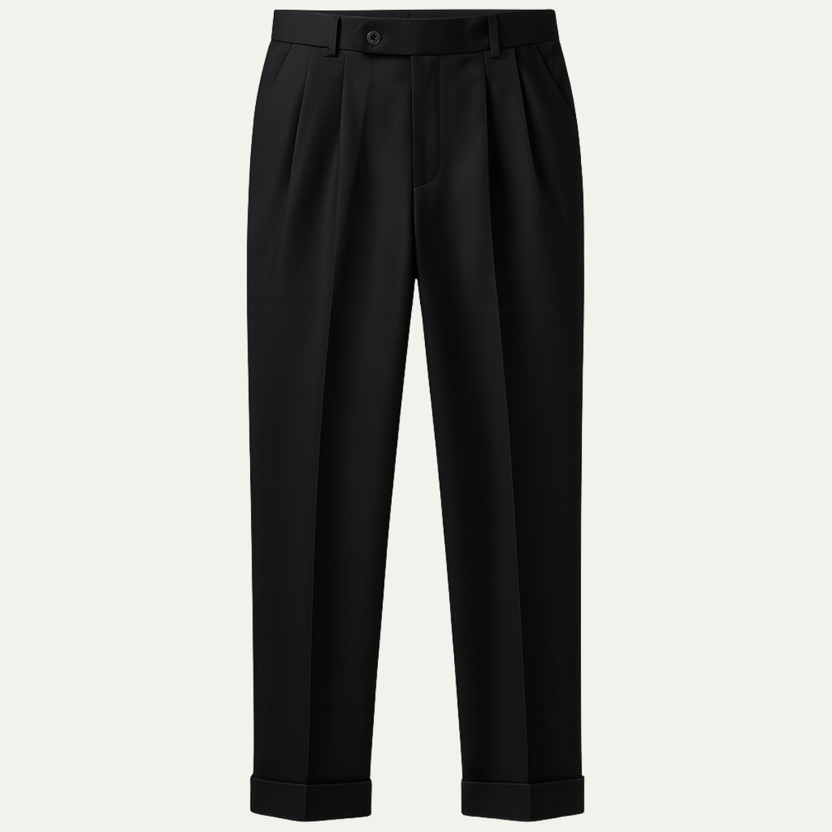 The Montepulciano Men's Slim Fit Casual Straight Dress Trousers