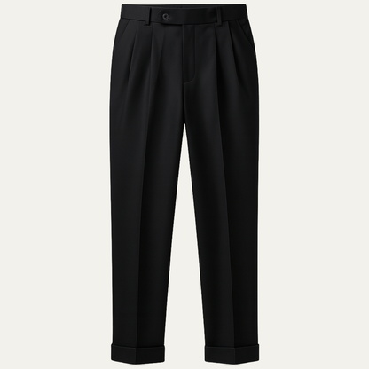 The Montepulciano Men's Slim Fit Casual Straight Dress Trousers