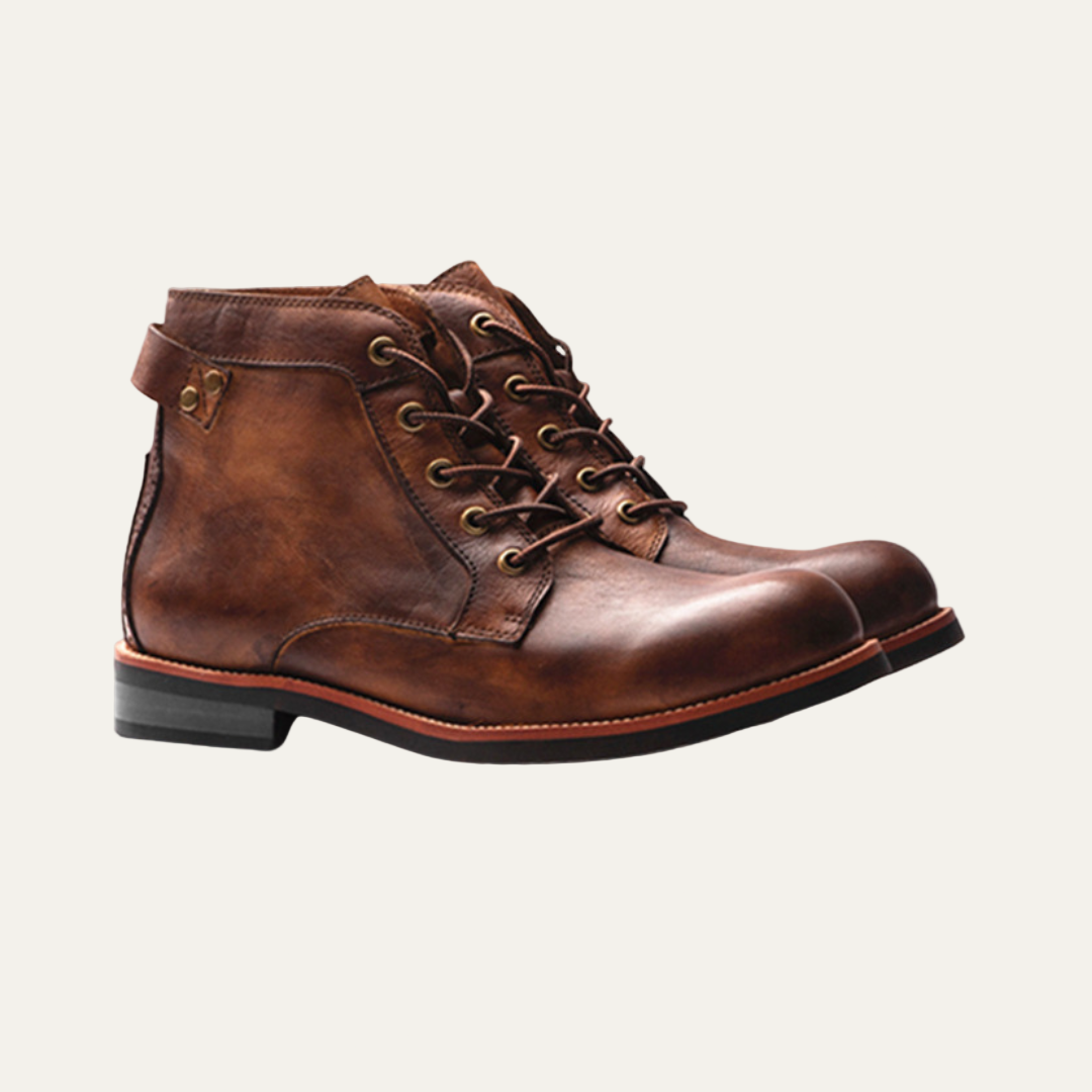 Men’s Classic Leather Lace-Up Boots