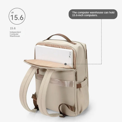 Luxetravel - Luxury backpack - Suitable for laptop - Compact size