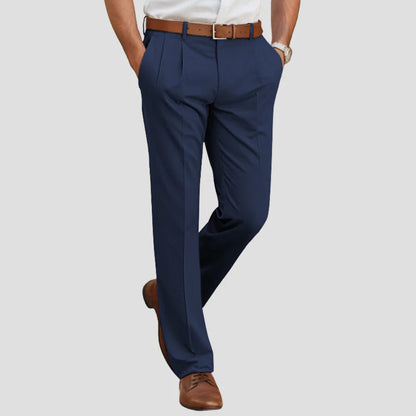Men’s Relaxed Pleated Trousers