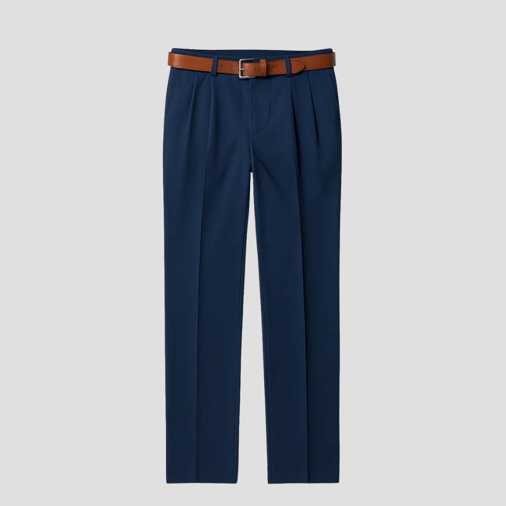 Men’s Relaxed Pleated Trousers