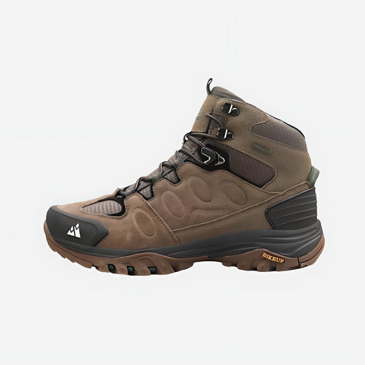Waterproof Hiking Boots With Vibram Grip Sole - BritishElegance