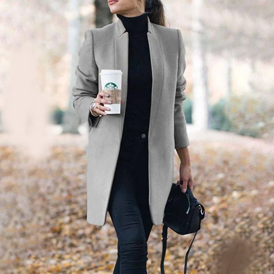 Chic Ladies' Oversized Trench Coat