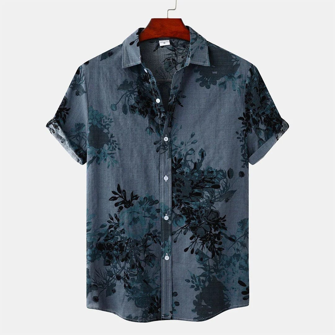 Classic Summer Floral Polo Shirt