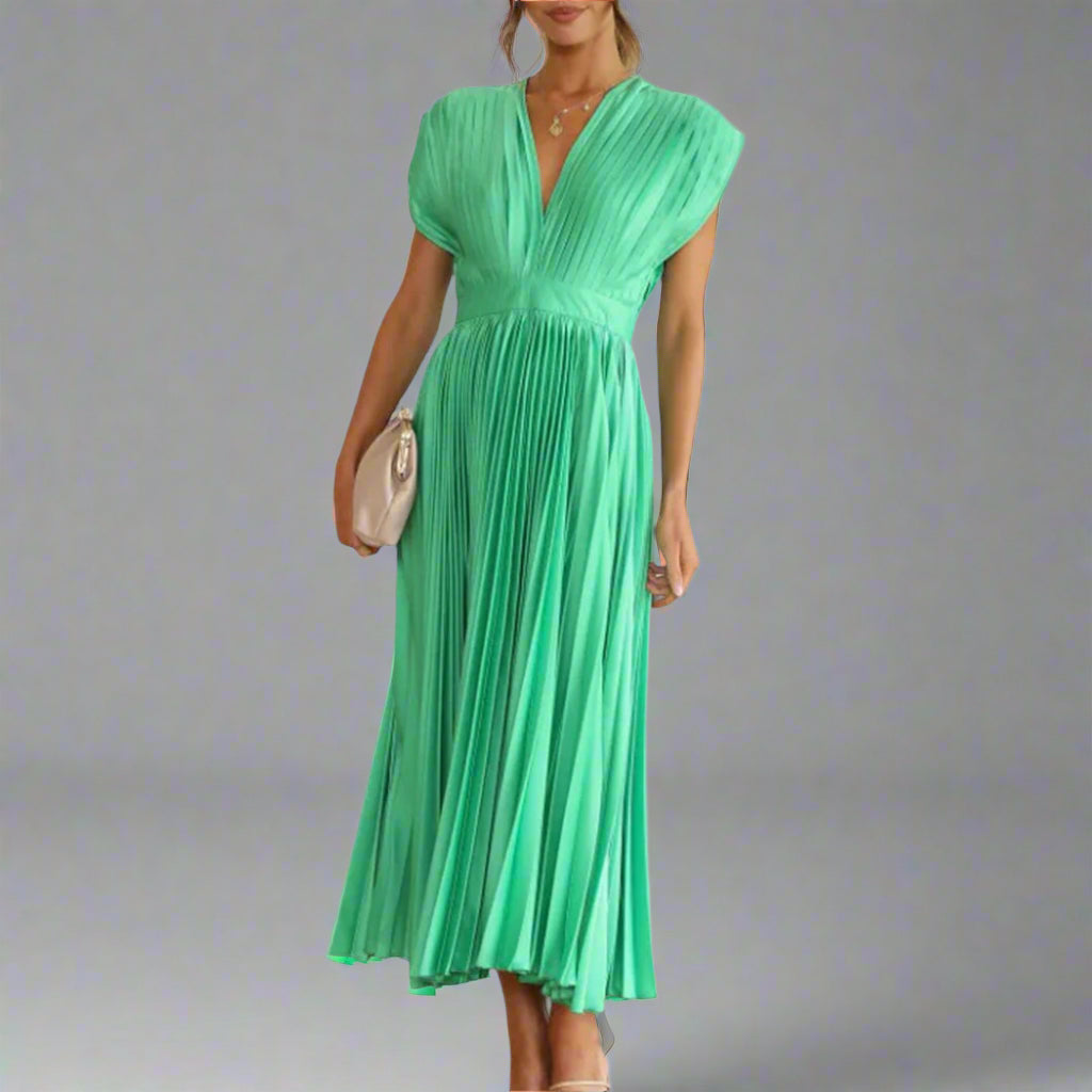 Classic Fit Midi Dress for Women