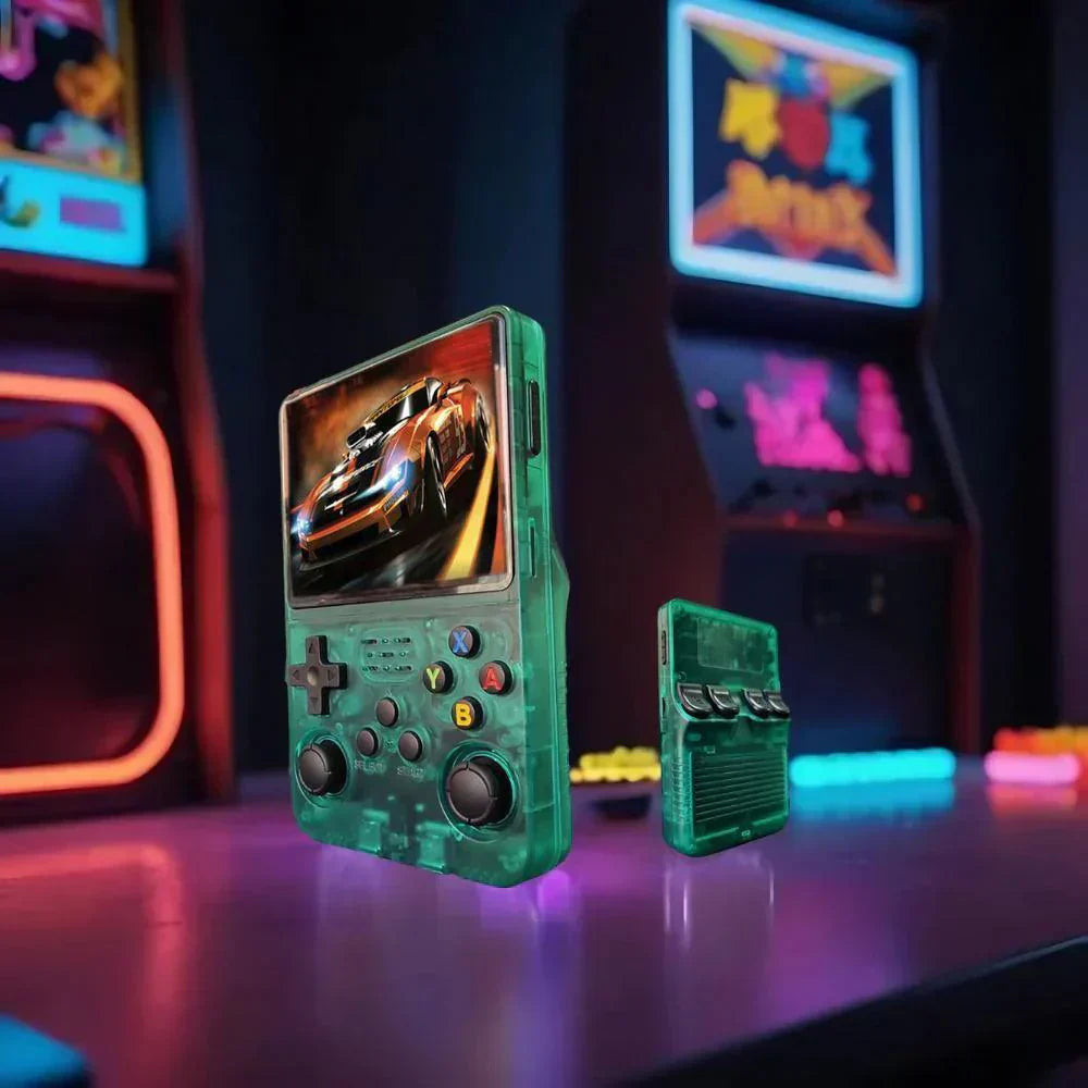 Classic Portable Game Console with HD Display and USB