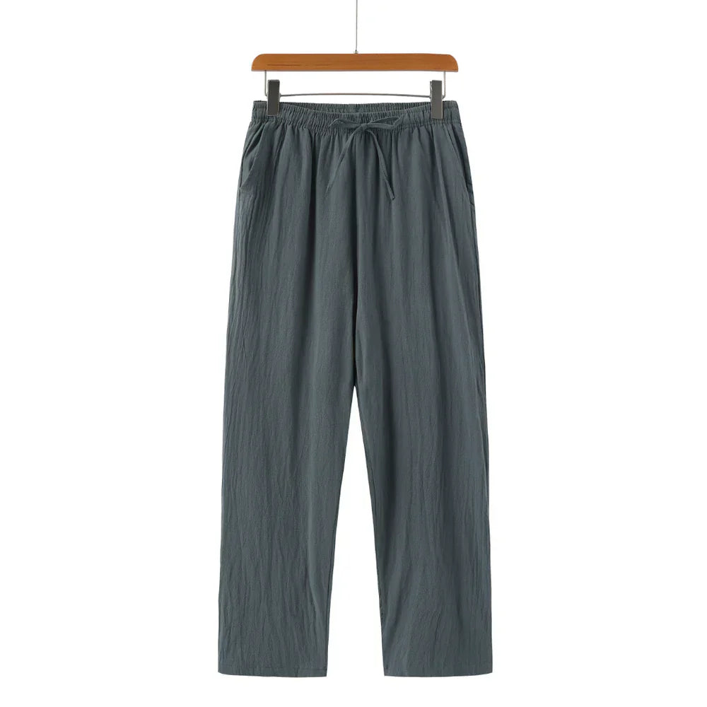 Comfortable Loose Fit Cotton Pants