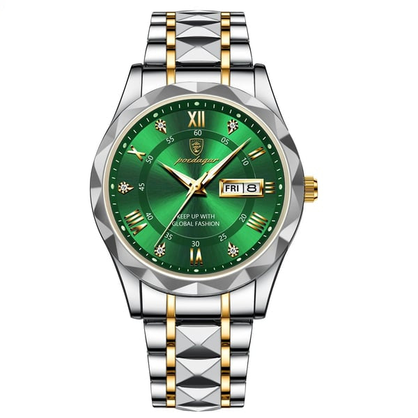 Waterproof Men's Sports Watch with Glow in Dark Face