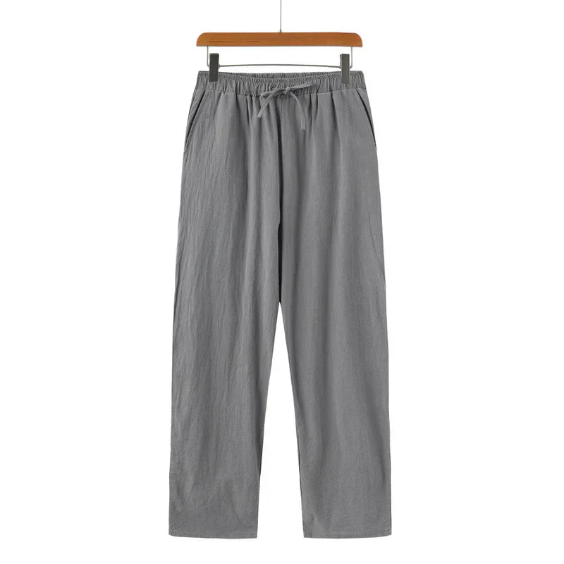 Comfortable Loose Fit Cotton Pants