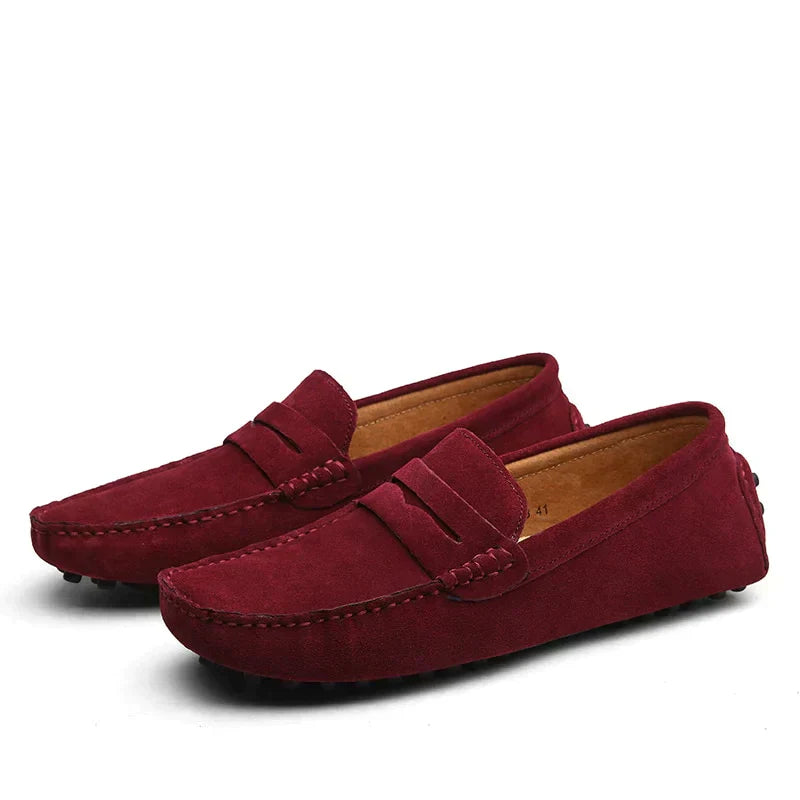 Italian Casual Black Loafers