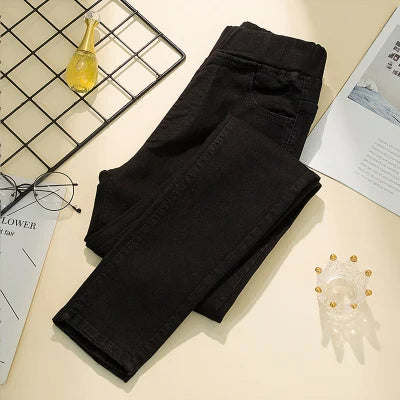 Comfortable High Waist Stretch Slim Fit Jeans