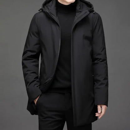 Cevori Warm & Stylish Hooded Long Winter Jacket