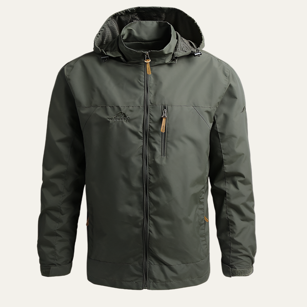 Men’s Tactical Waterproof Hooded Windbreaker