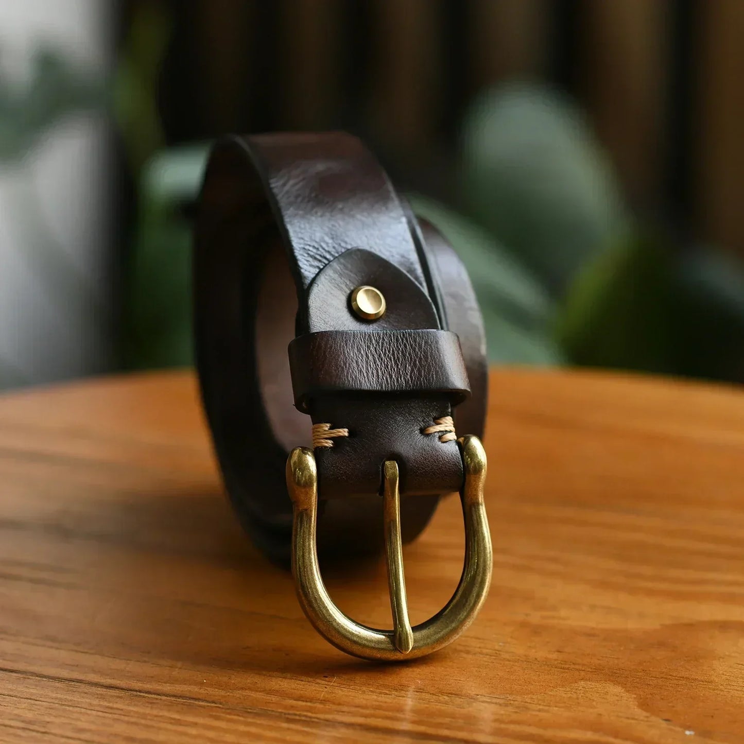 Genuine Leather Mens Belt
