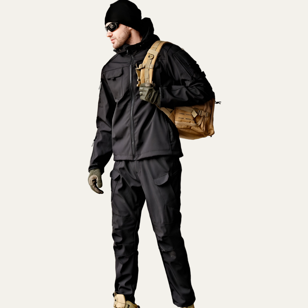 Men’s Tactical Hooded Softshell Utility Suit