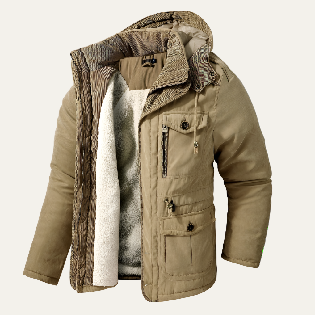 Men’s Heavy Duty Military Cargo Parka