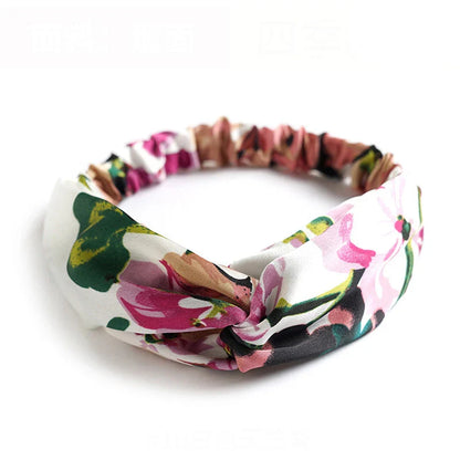Bohemian Chic Headband – Soft Elastic Hair Tie
