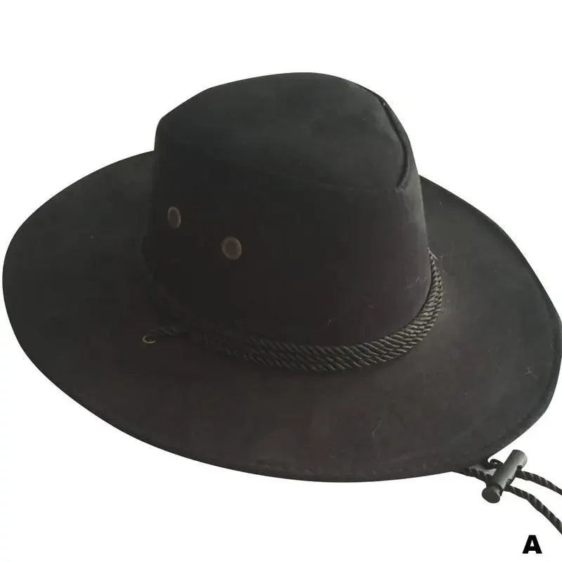 Classic Mens Wide Brim Summer Hat