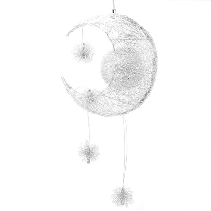 Stylish LED Moon Star Pendant Light Fixture