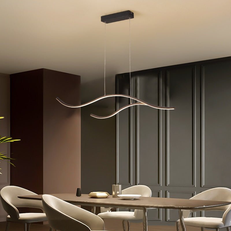 Modern Geometric Crystal LED Chandelier Light