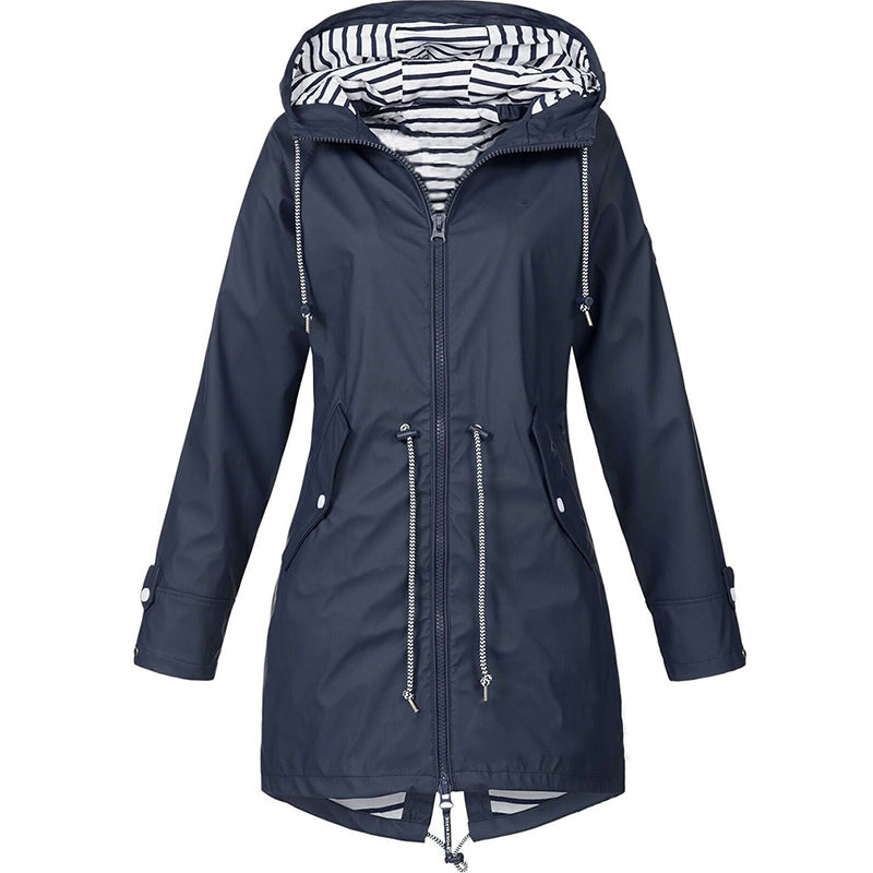 Waterproof Hooded Winter Coat for Women - BritishElegance