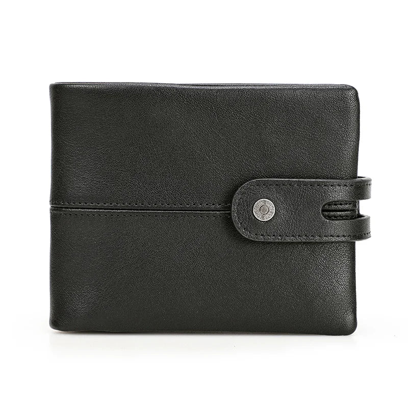 Vintage Brown Leather Men's Wallet