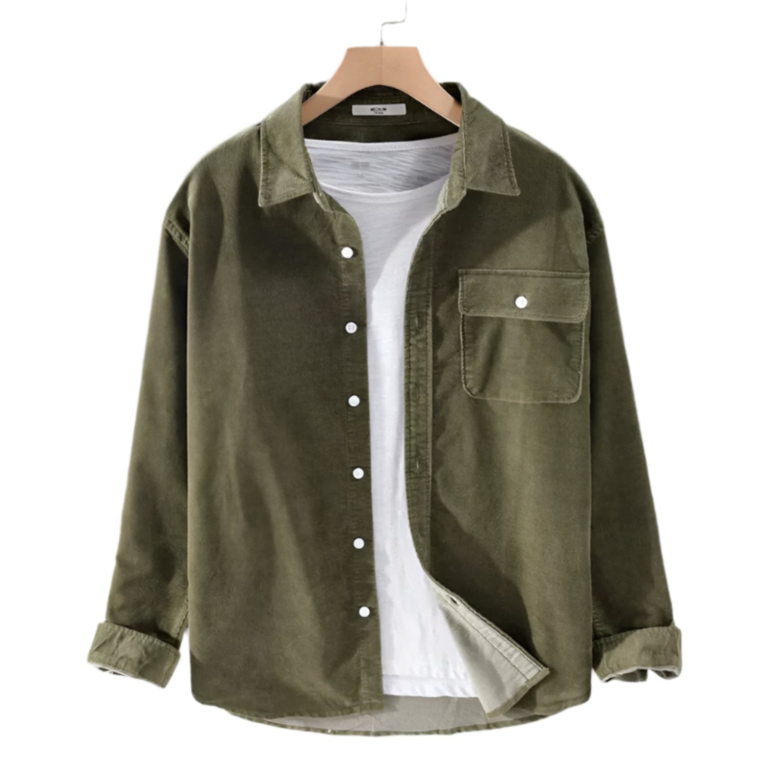 Relaxed Fit Blue Jeans Shirt for Daily Wear - BritishElegance