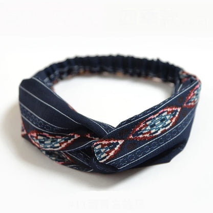 Bohemian Chic Headband – Soft Elastic Hair Tie