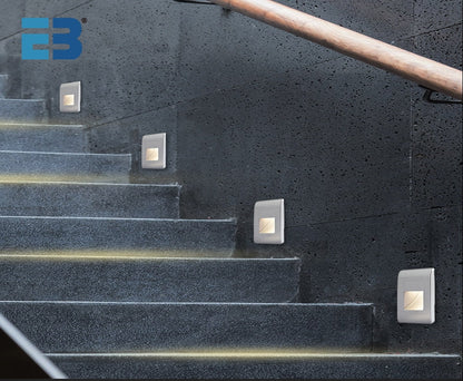 Motion Sensor LED Staircase Light With 4 Color Choices - BritishElegance