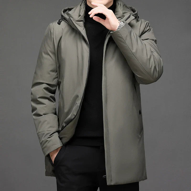 Cevori Warm & Stylish Hooded Long Winter Jacket