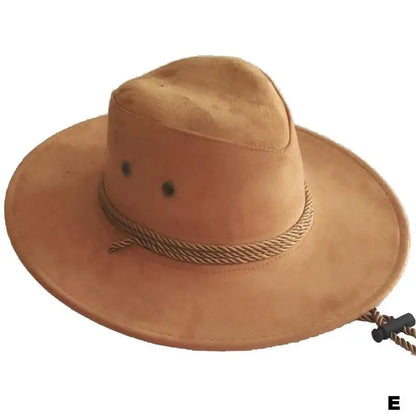 Classic Mens Wide Brim Summer Hat