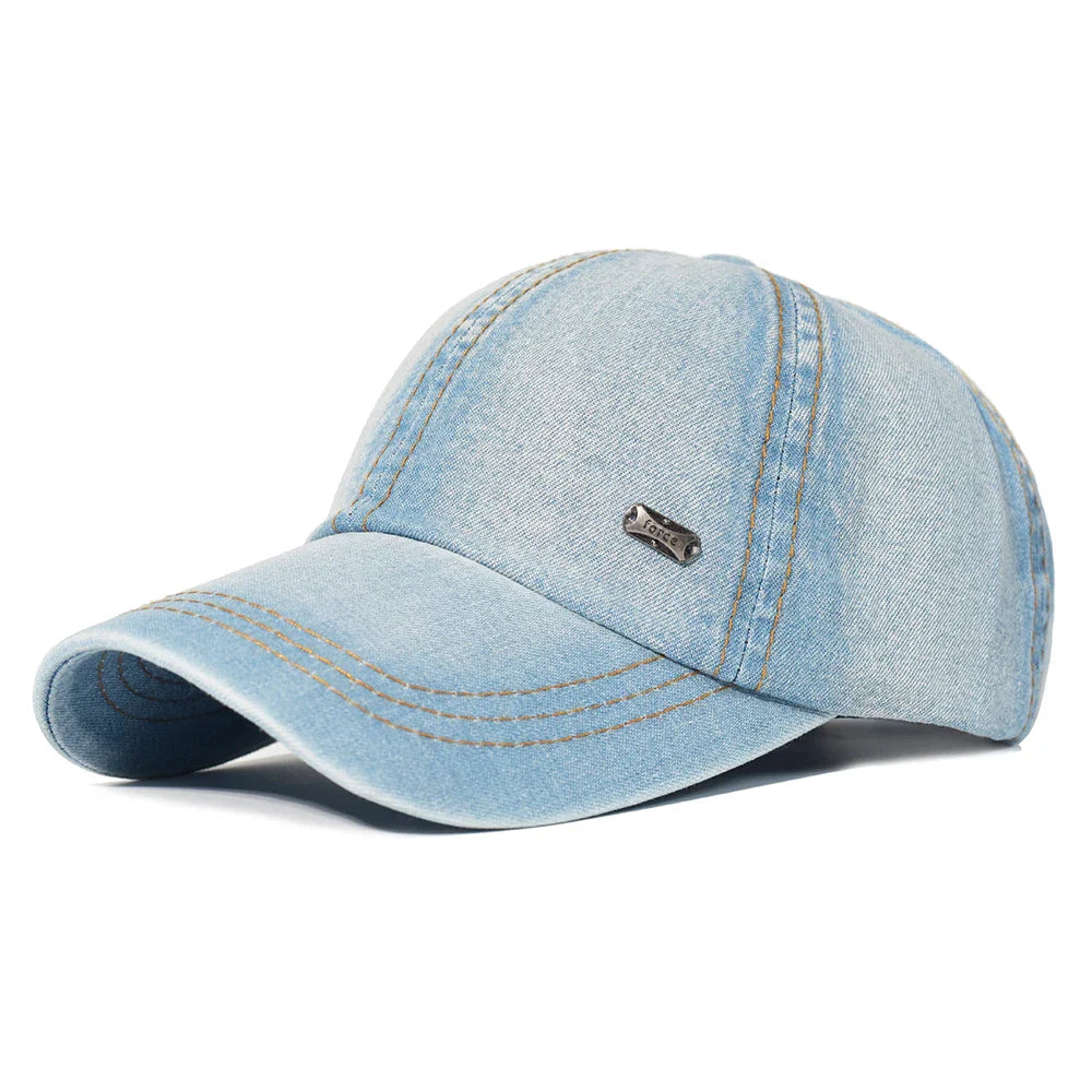 Classic Fitted Cotton Baseball Cap