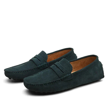 Italian Casual Black Loafers