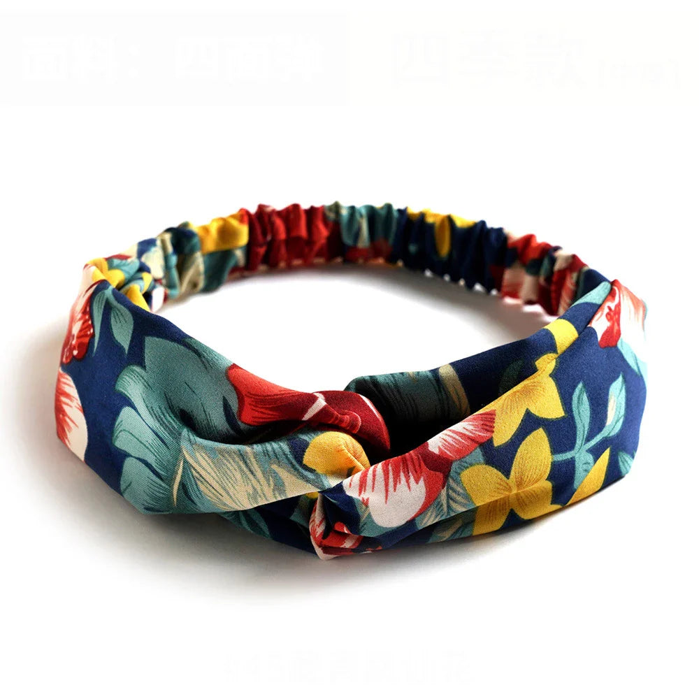 Bohemian Chic Headband – Soft Elastic Hair Tie