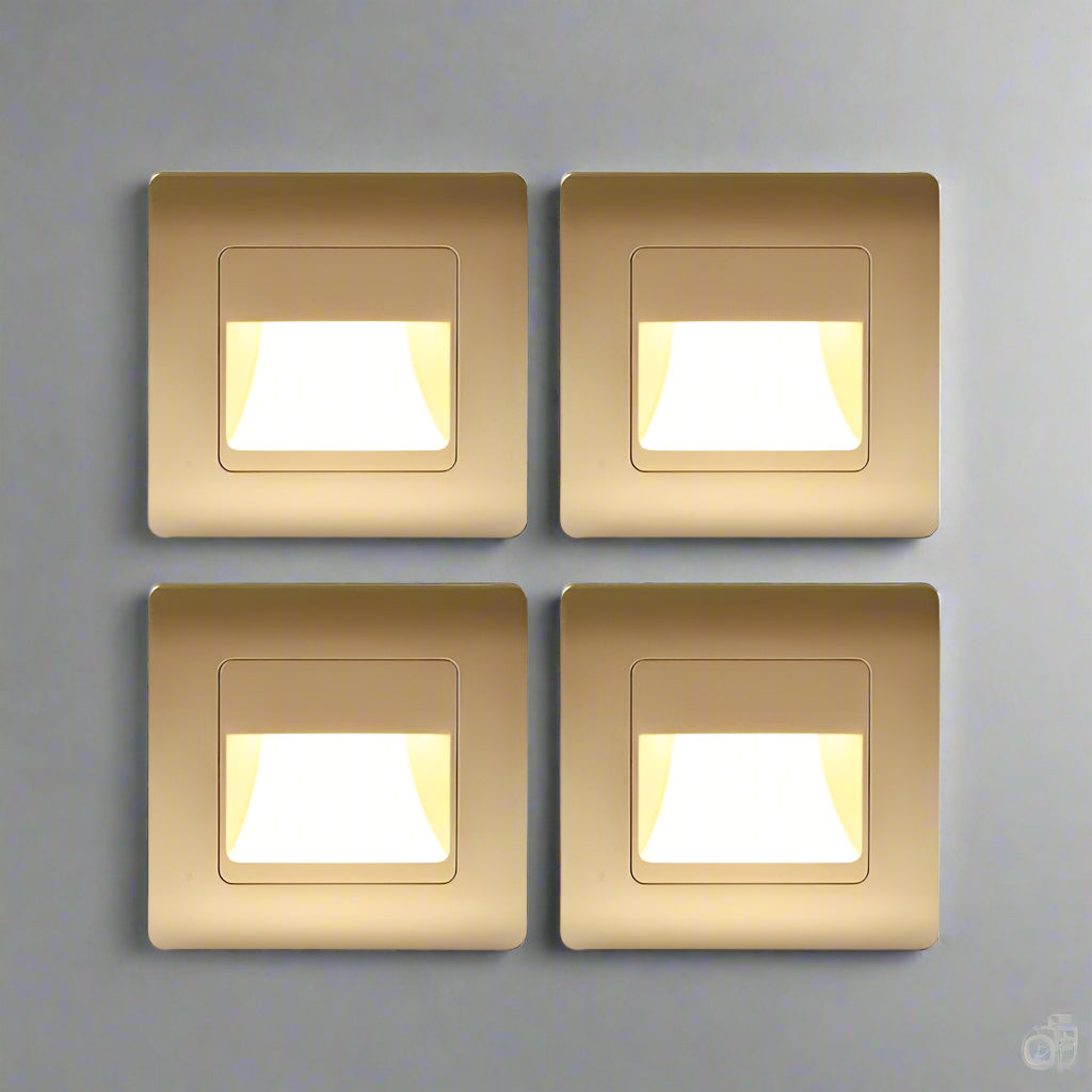 Motion Sensor LED Staircase Light With 4 Color Choices